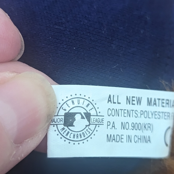 Vintage plush hugging Milwaukee Brewers dog - Picture 7 of 8